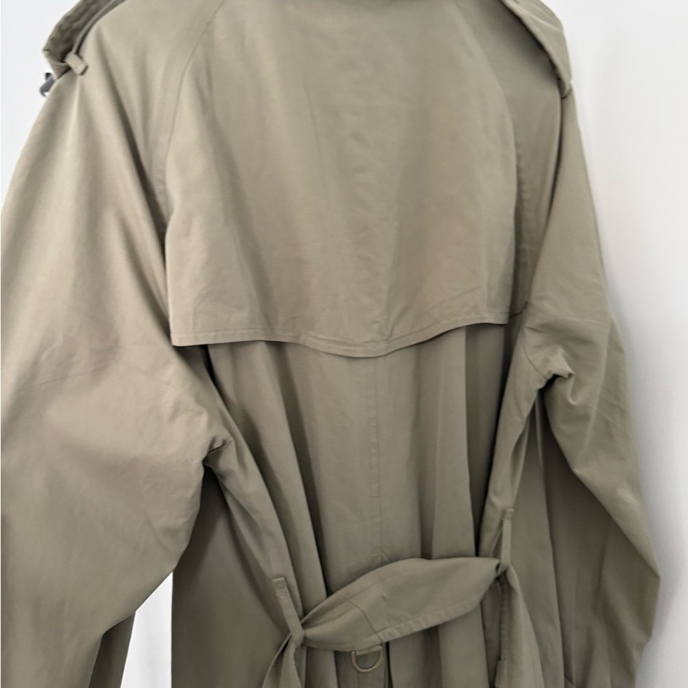 Mens Vintage Burberry’s Trench Coat with Signature Check Lining- size 46Reg US - Picture 9 of 13
